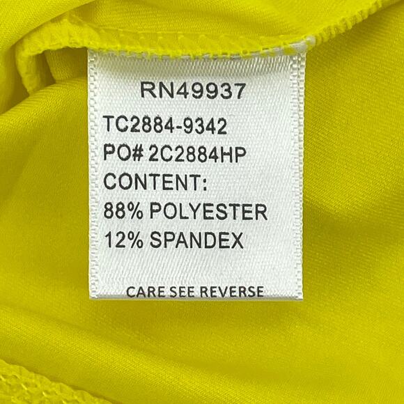 Tail Filippa Tank Top, Sweetheart Neckline, UPF 50, Yellow, NWT, Sz. M, Sunny - Picture 7 of 10